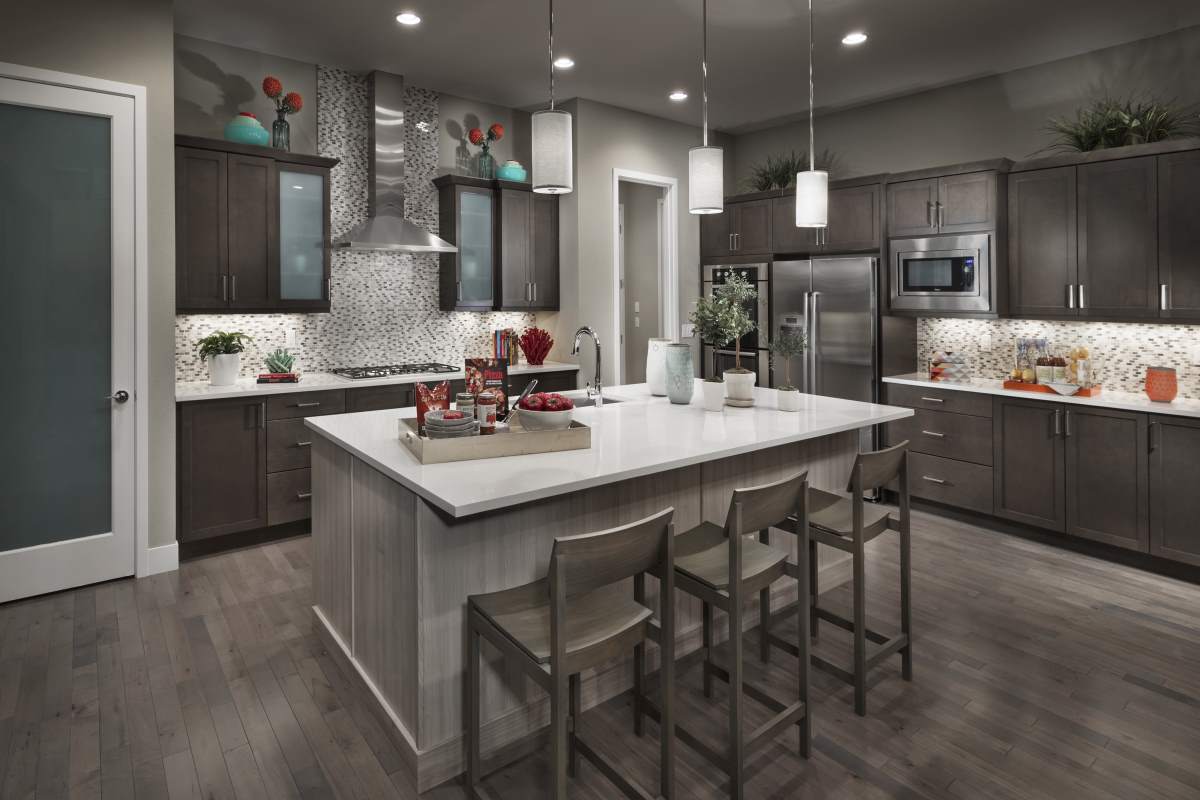 Choosing the right gray tones for the kitchen