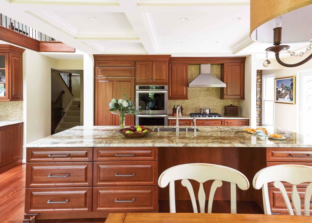 contemporary classic kitchen, custom cabinets colorado